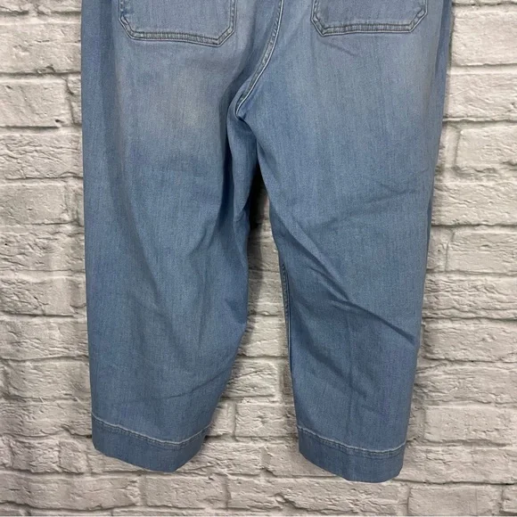 NWT Anthropologie 20W The Colette Crop High-Rise Wide-Leg Jeans by Maeve - Picture 12 of 16